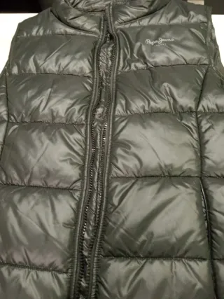 Chaleco Pepe Jeans Talla M Mujer Negro