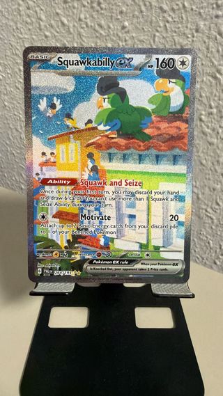 Squawkabilly EX PAL 264/193 Carta Pokémon