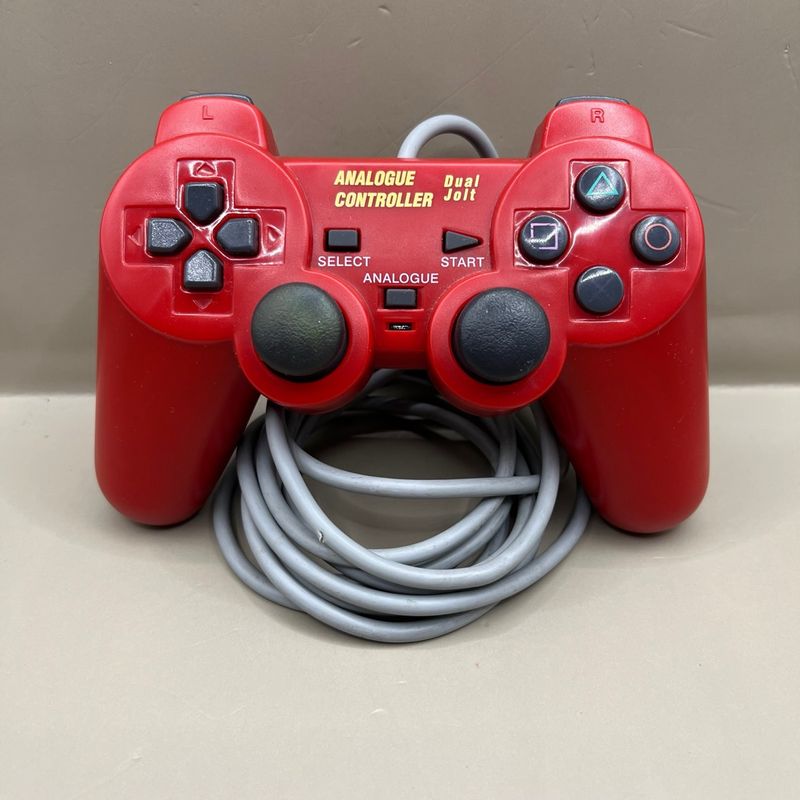 Controlador PS1/PS2 Dual Jolt Rojo