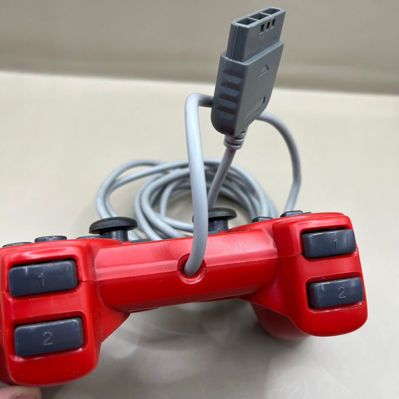 Controlador PS1/PS2 Dual Jolt Rojo afbeelding 5