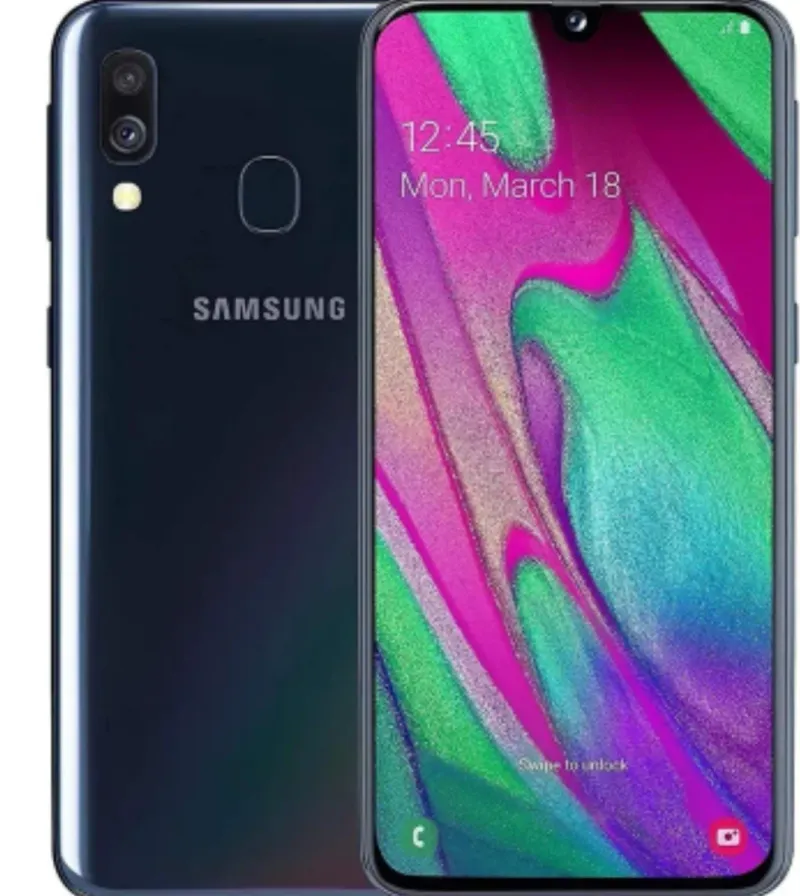 Samsung Galaxy A40 Doble SIM 64GB - Negro