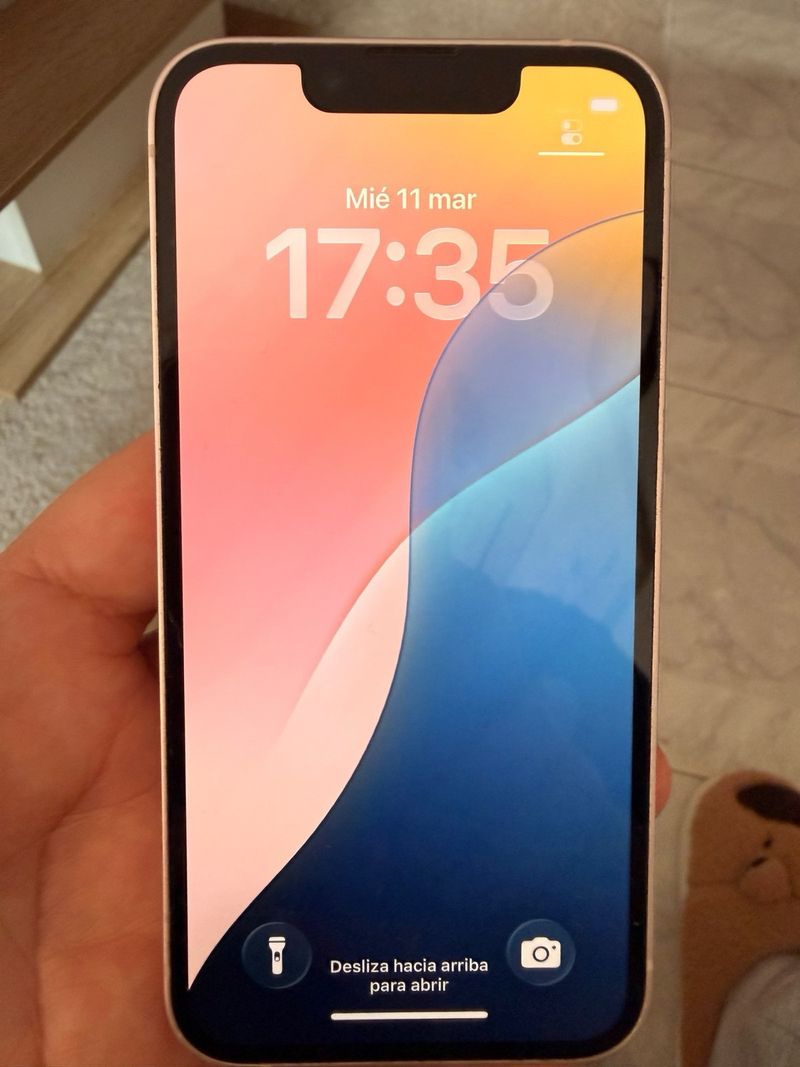 iPhone 13 mini 128GB Rosa palo-Perfecto estado afbeelding 2