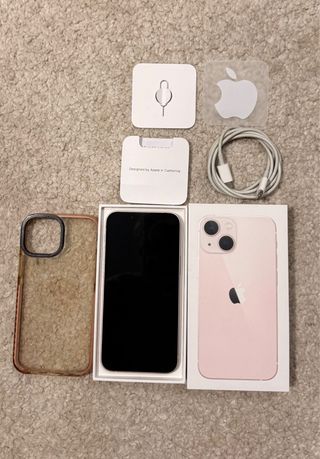 iPhone 13 mini 128GB Rosa palo-Perfecto estado
