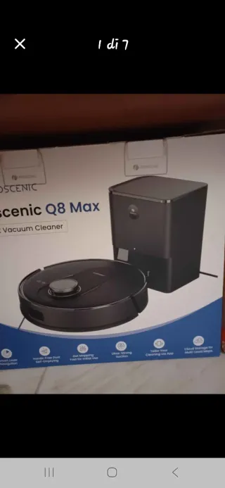 Robot lavapavimenti e aspira Proscenic