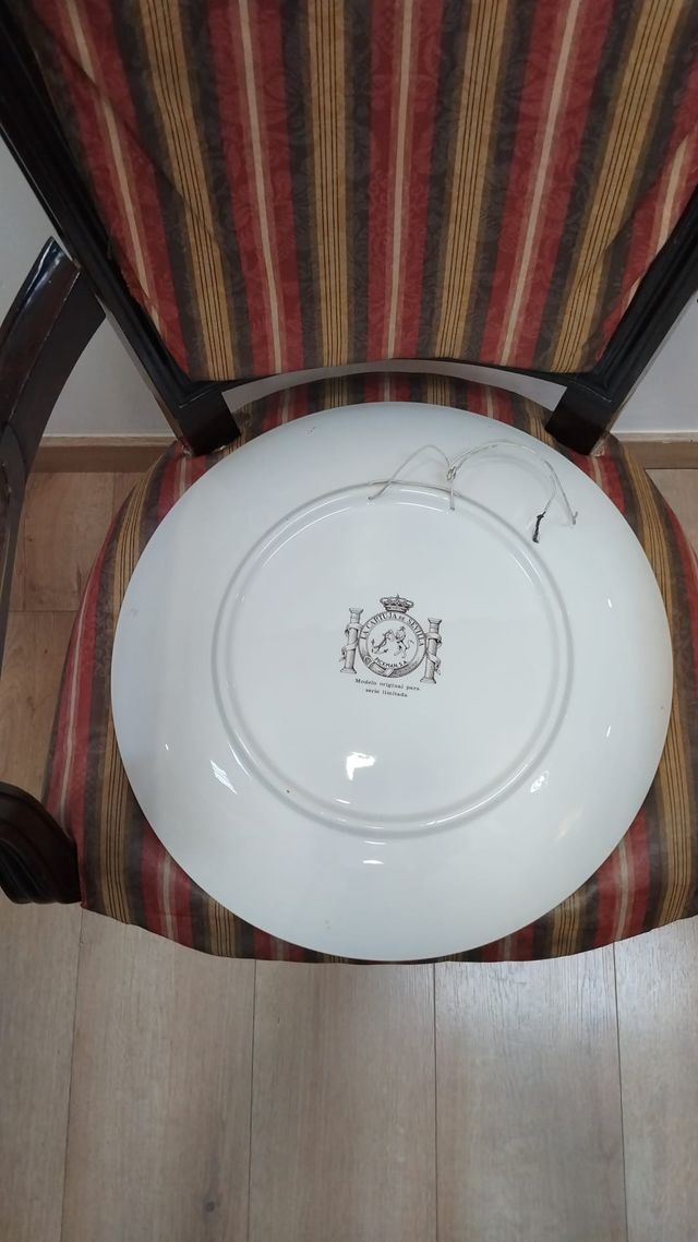 Plato La Cartuja Original Ciervos