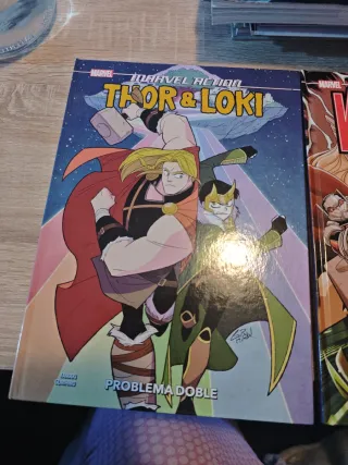 THOR Y LOKI. PROBLEMA DOBLE y VENGADORES DIA Libr