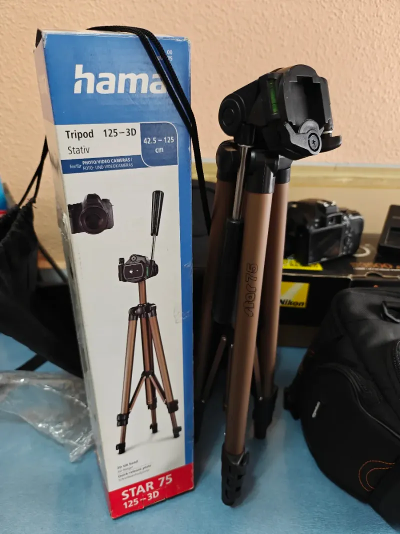 Cámara Nikon d3500 con Lente y Accesorios afbeelding 4