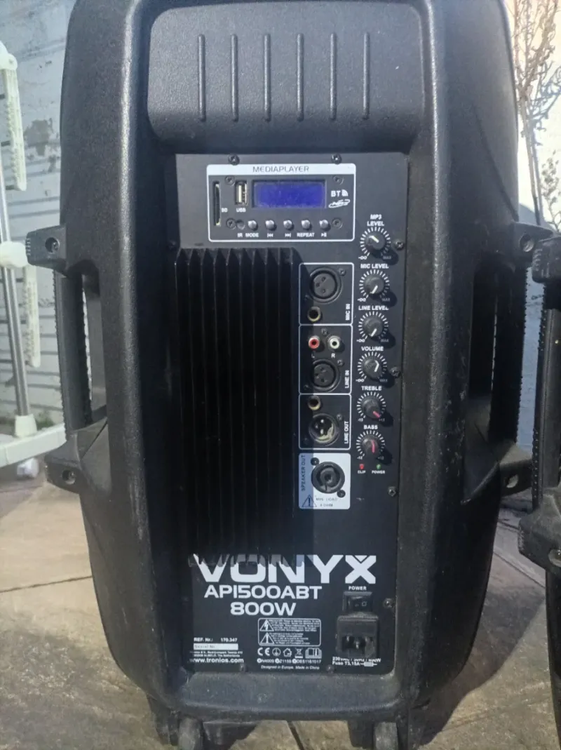 Altavoces Vonyx AP1500ABT (Pareja) afbeelding 3