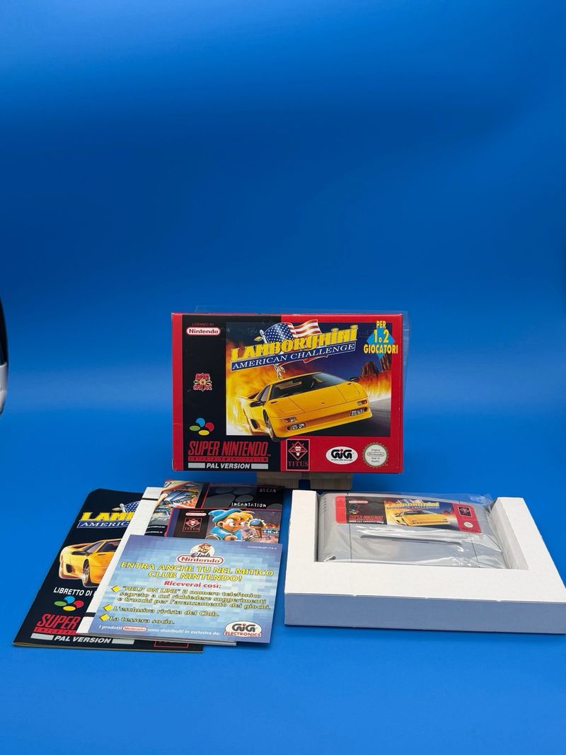 Lamborghini American Challenge Super Nintendo afbeelding 10