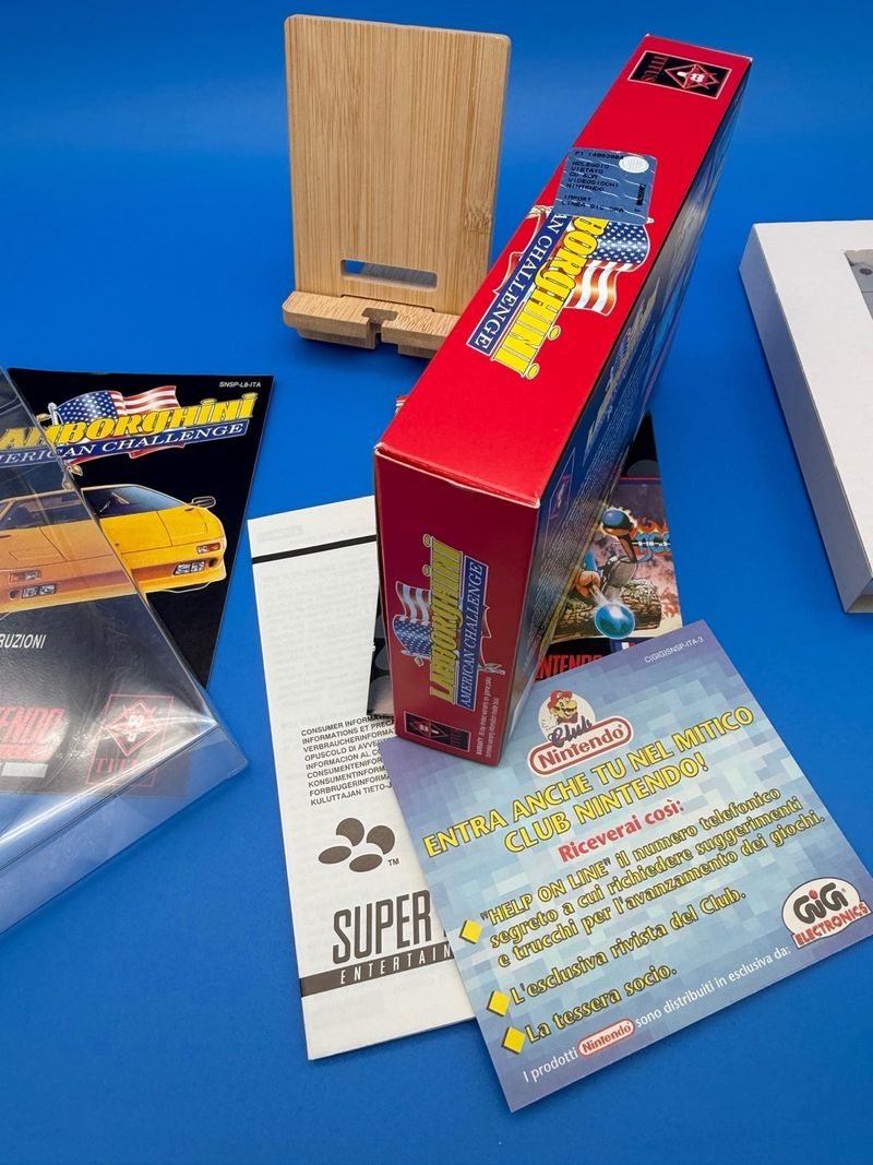 Lamborghini American Challenge Super Nintendo afbeelding 8