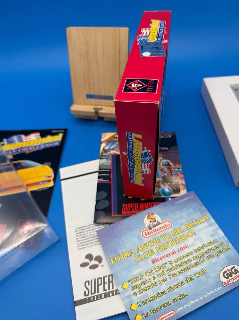 Lamborghini American Challenge Super Nintendo afbeelding 7