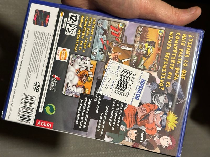 Naruto Ultimate Ninja PS2 Precintado afbeelding 2