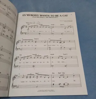 Partituras Disney Piano Fácil