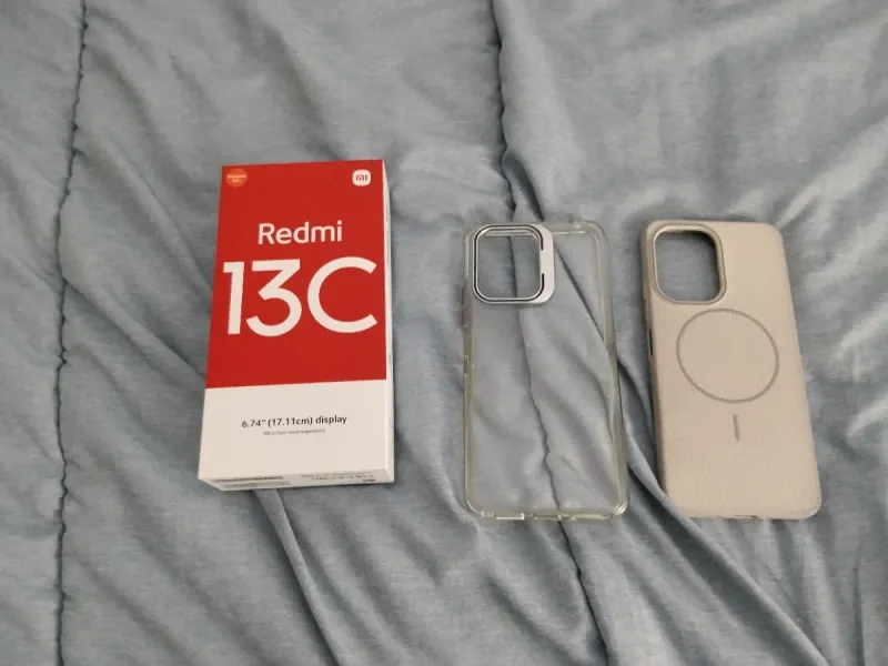 Xiaomi Redmi 13C 6GB 128GB + Fundas afbeelding 2