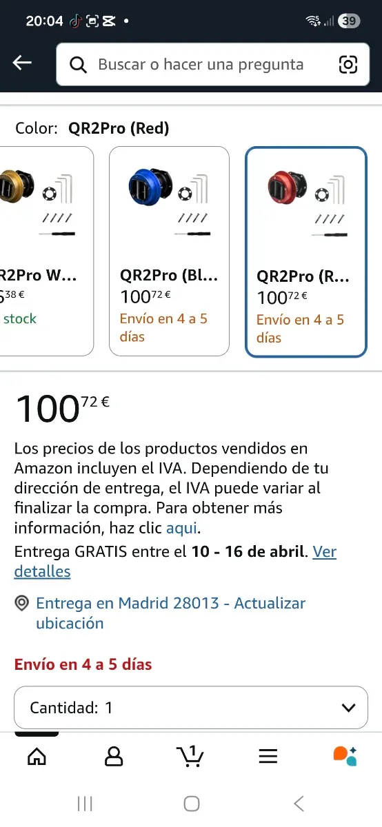Fanatec QR2 Pro afbeelding 10