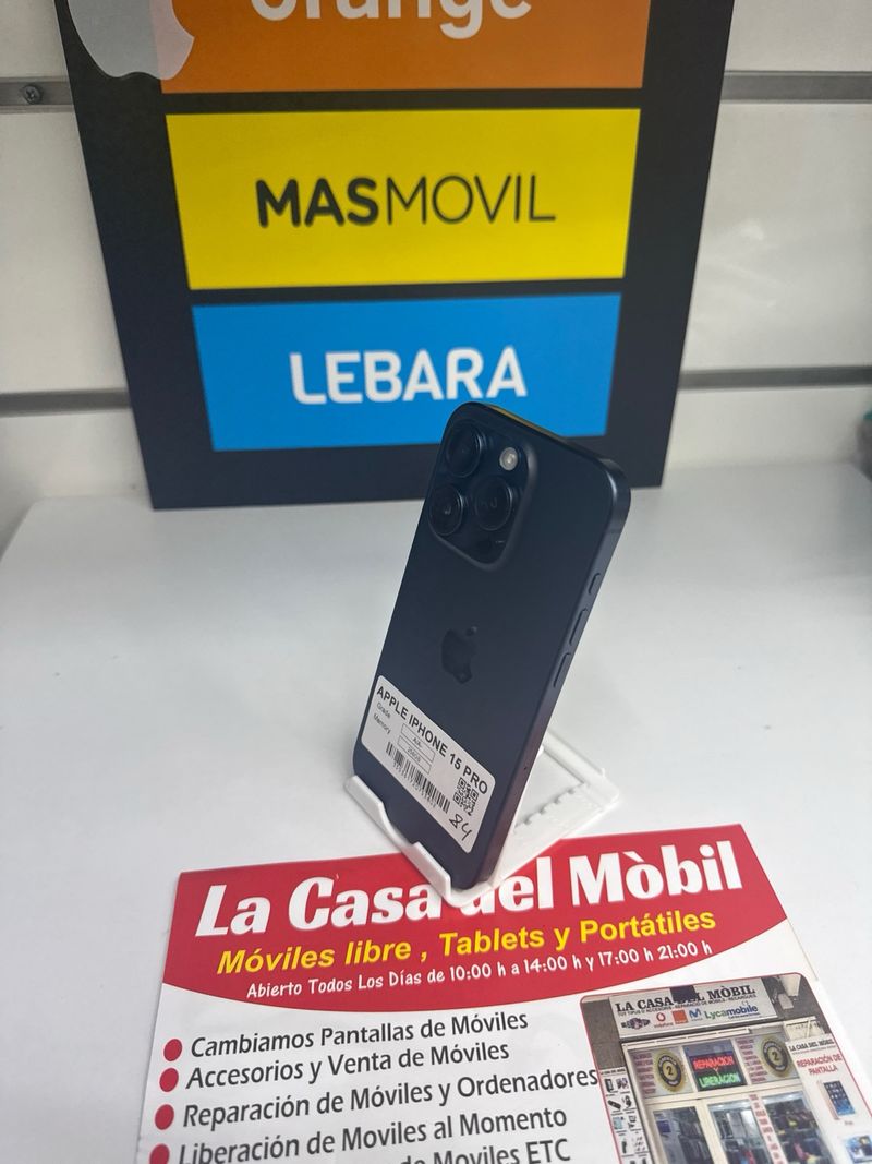 iPhone 15 Pro 256GB azul como nuevo afbeelding 3