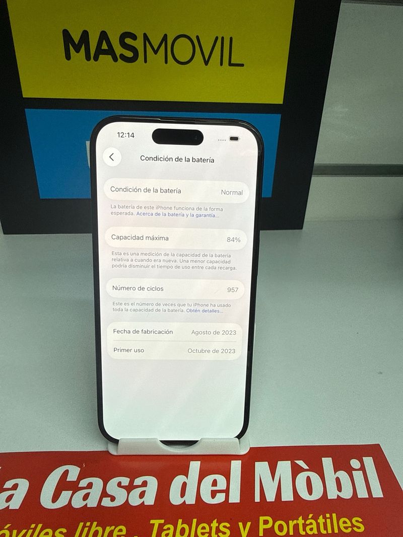 iPhone 15 Pro 256GB azul como nuevo afbeelding 8