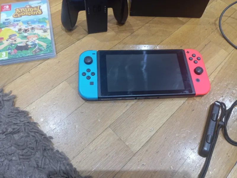 Nintendo Switch Rojo y Azul Completo y juego. afbeelding 4