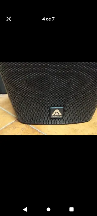 6 Altavoces Máster Audio B 8 100W/200W