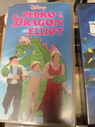 7 Películas VHS Disney Clásicos (Español)