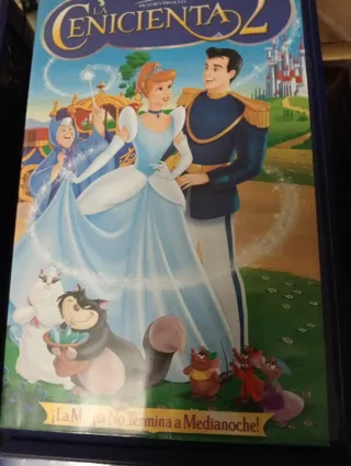 7 Películas VHS Disney Clásicos (Español)