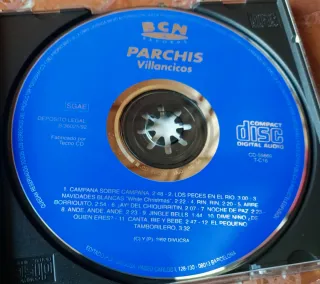 PARCHÍS - Villancicos. Cd
