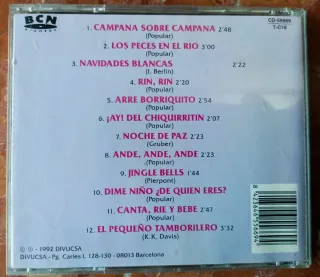 PARCHÍS - Villancicos. Cd