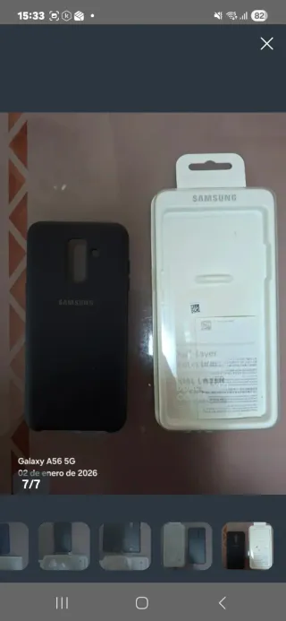 2 Fundas Samsung Galaxy A6+ (2018)