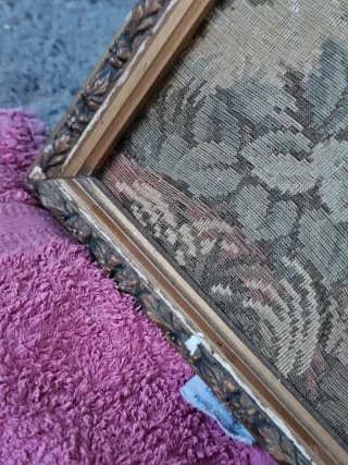 Quadro arazzo su tela antico