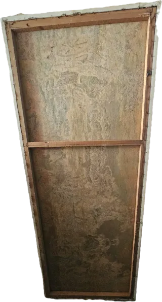 Quadro arazzo su tela antico