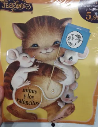 Favola per bambini Ferrandiz: Minus e i topolini