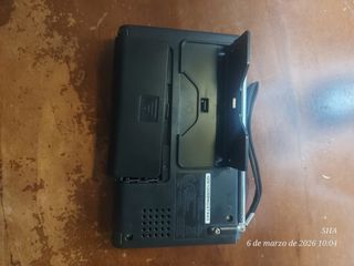 Radio SilverCrest Portátil Negra y Gris