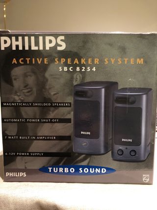Altavoces Philips SBC 8254 Negro
