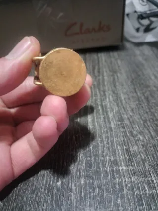 Lámpara vintage dorada