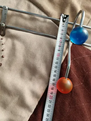 Perchero juvenil 6 ganchos colores