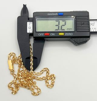 Cadena Bilbao Oro 18k 14.48 gr