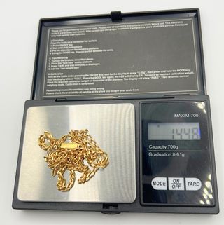 Cadena Bilbao Oro 18k 14.48 gr