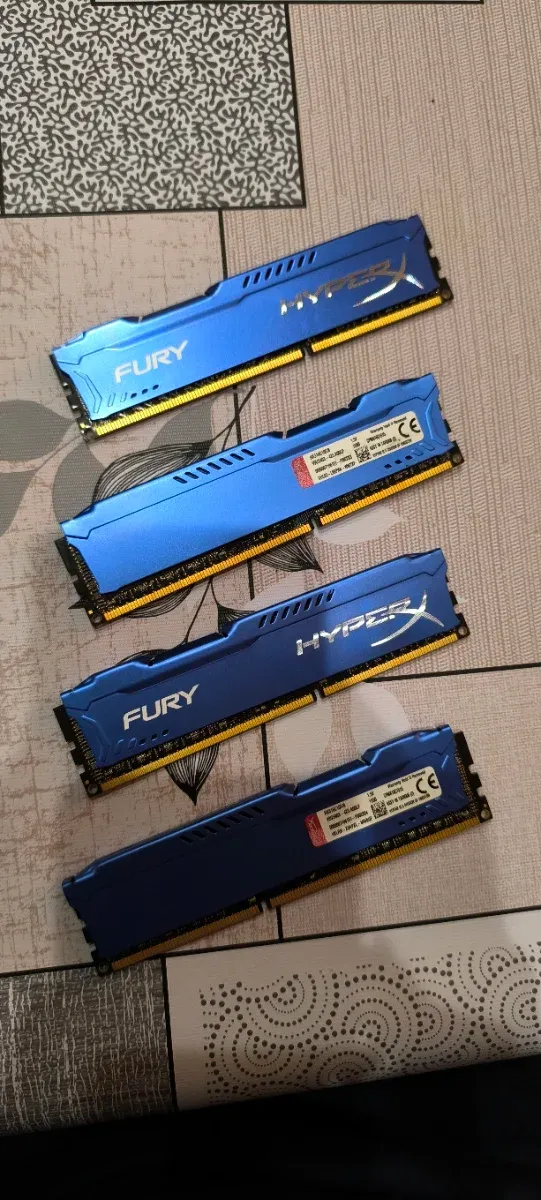 Memoria RAM HyperX Fury 4/8GB