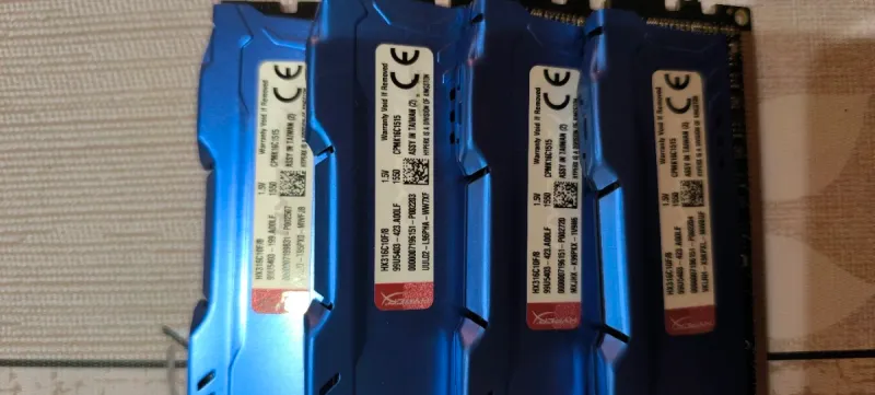 Memoria RAM HyperX Fury 4/8GB afbeelding 3