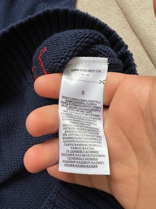 Jersey Polo Ralph Lauren Oso Azul