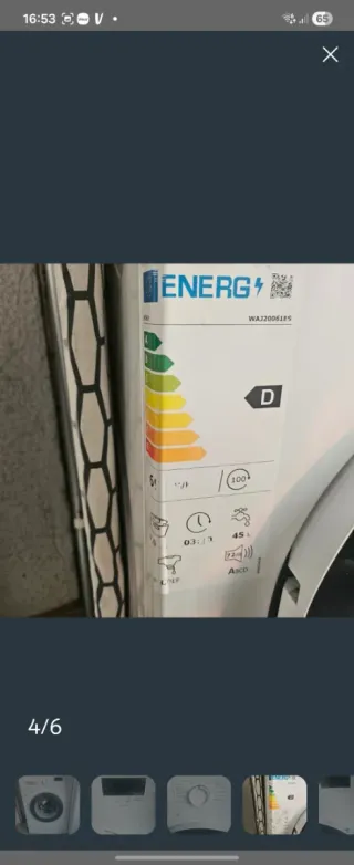 Lavadora Bosch Serie 4