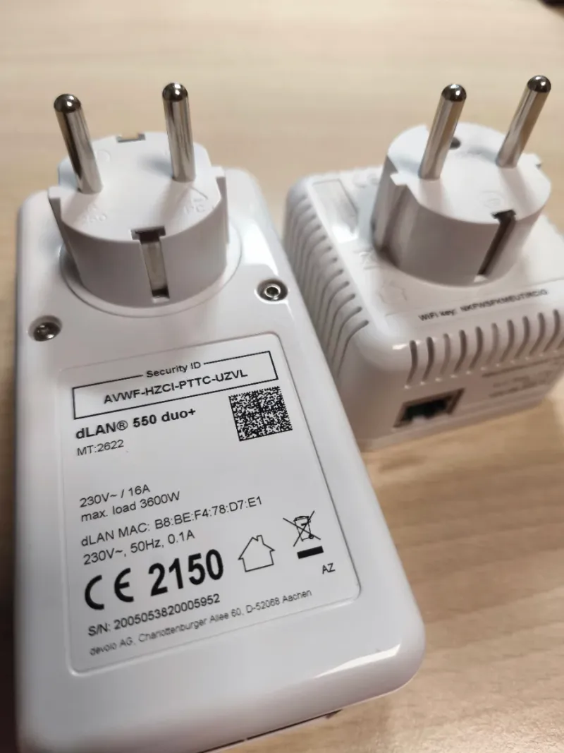 Devolo Dlan 550 Duo+ Adaptador PLC afbeelding 4