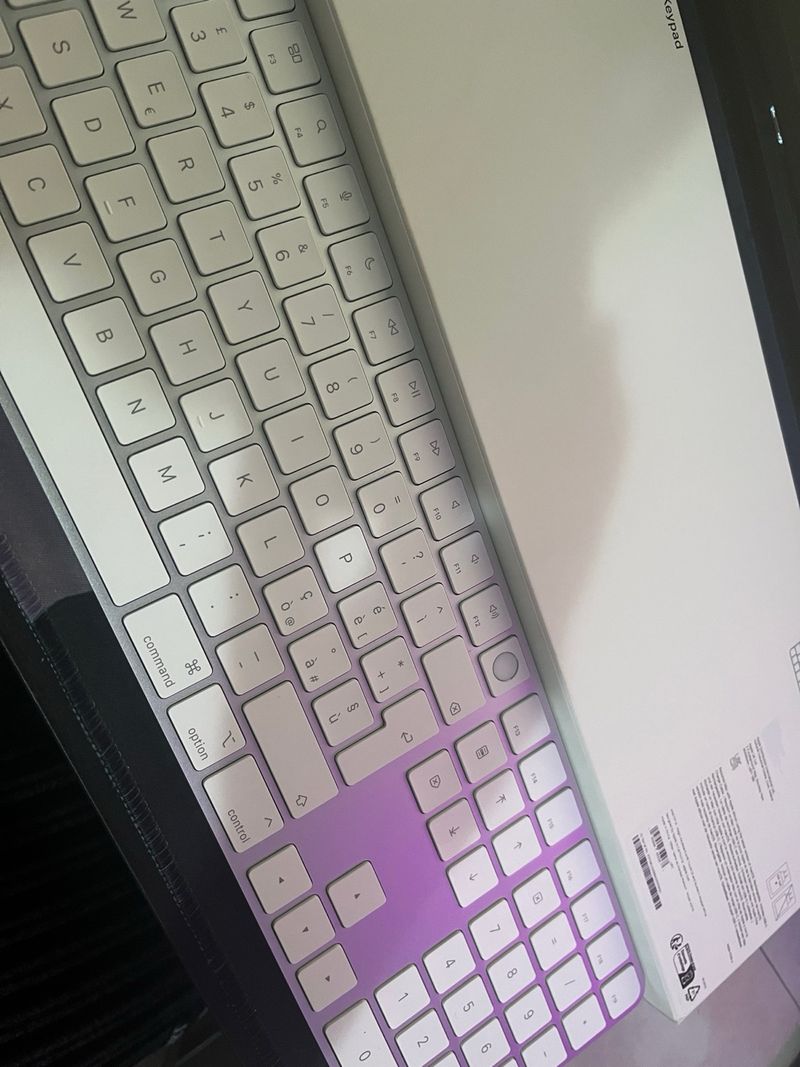 Teclado Magic Touch ID USB-C Plata afbeelding 2