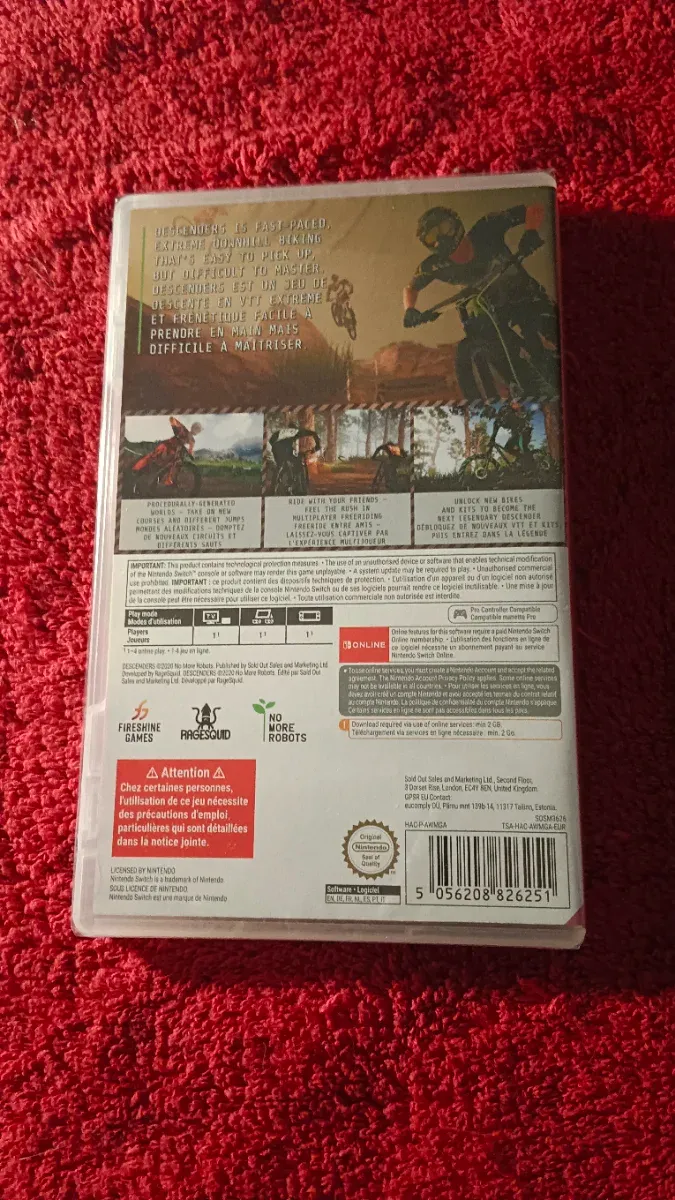 Descenders Nintendo Switch Juego (CIB) afbeelding 3