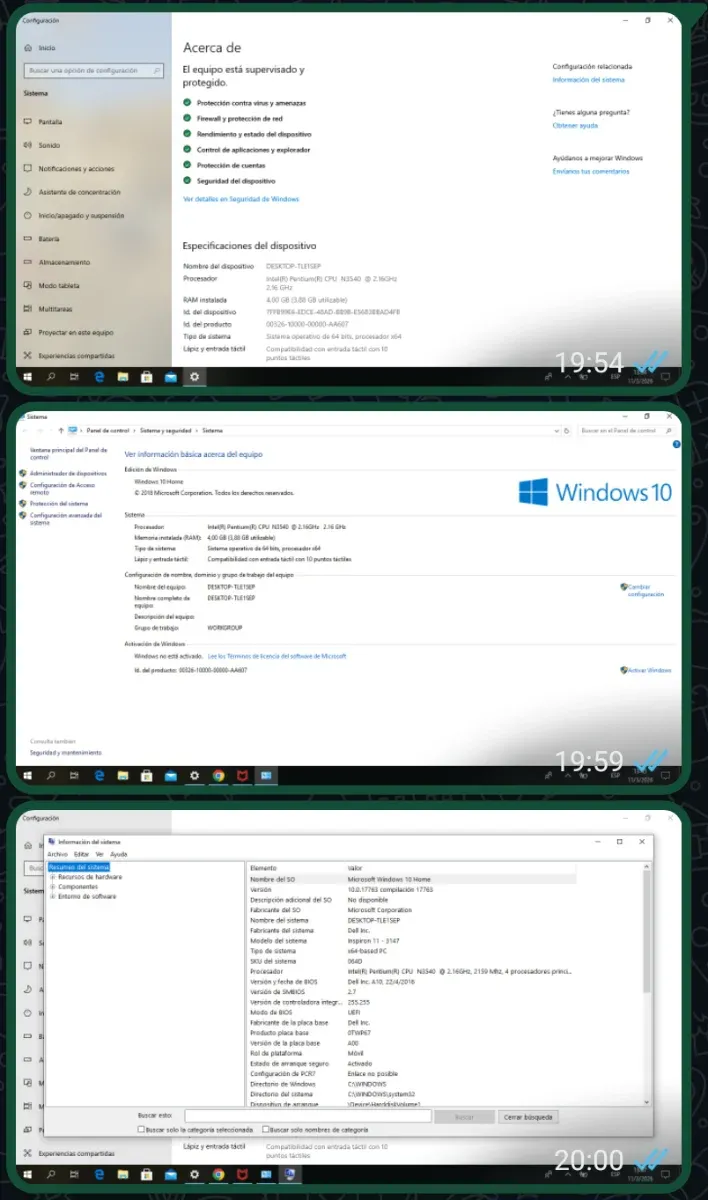 Dell Inspiron 11 3147 Convertible 2-in-1 afbeelding 7