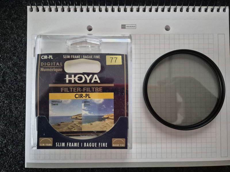 Filtro Polarizador HOYA 77mm CIR-PL Slim