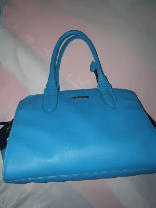 Borsa Love Moschino Blu e Nera