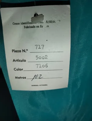 Telas por metros: azul y rosa