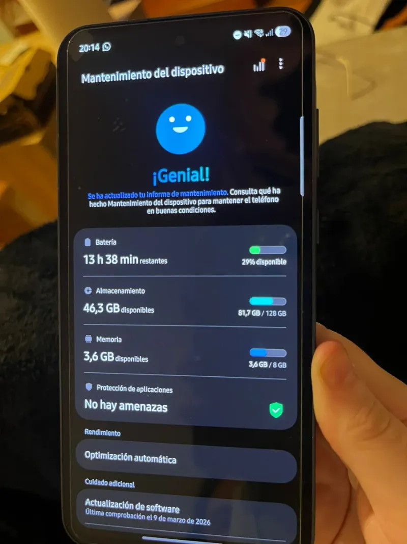 Samsung Galaxy A55 5G Negro afbeelding 2