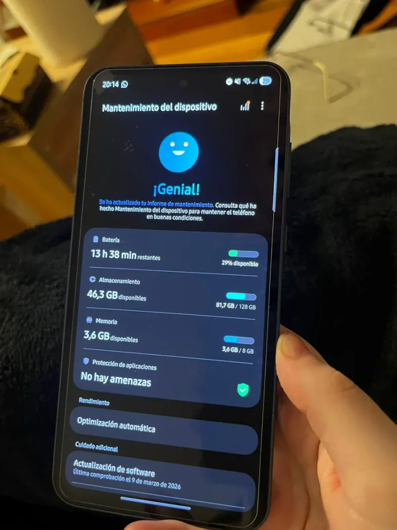 Samsung Galaxy A55 5G Negro afbeelding 4